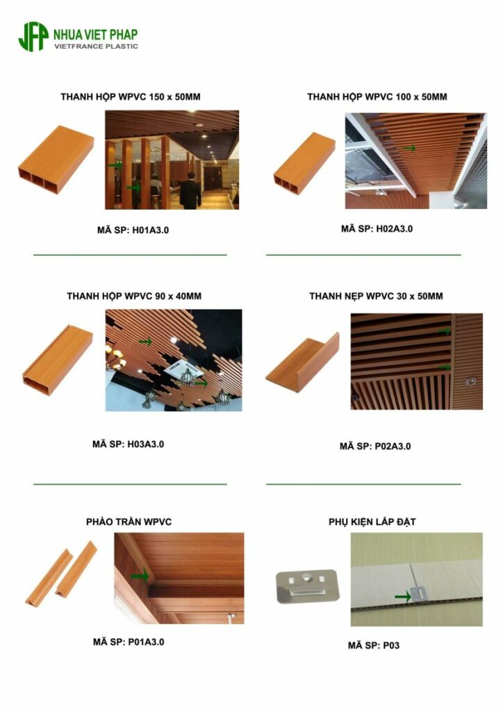 Nhựa Việt Pháp Gỗ nhựa Nhựa Việt Pháp