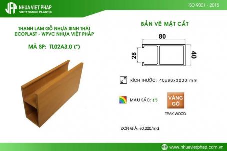 Nhựa Việt Pháp Gỗ nhựa Nhựa Việt Pháp