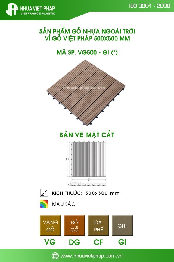 Nhựa Việt Pháp Gỗ nhựa Nhựa Việt Pháp
