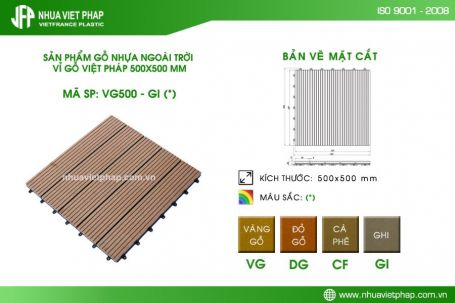 Nhựa Việt Pháp Gỗ nhựa Nhựa Việt Pháp