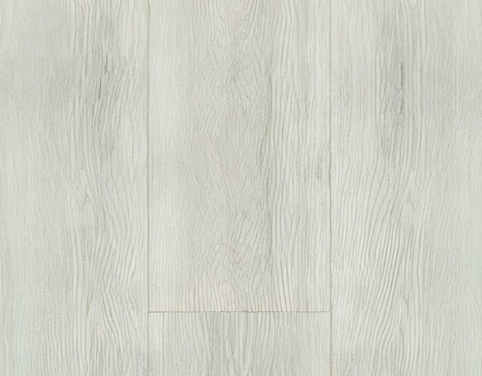 Mẫu sàn giả gỗ màu trắng đục với vân gỗ đơn giản