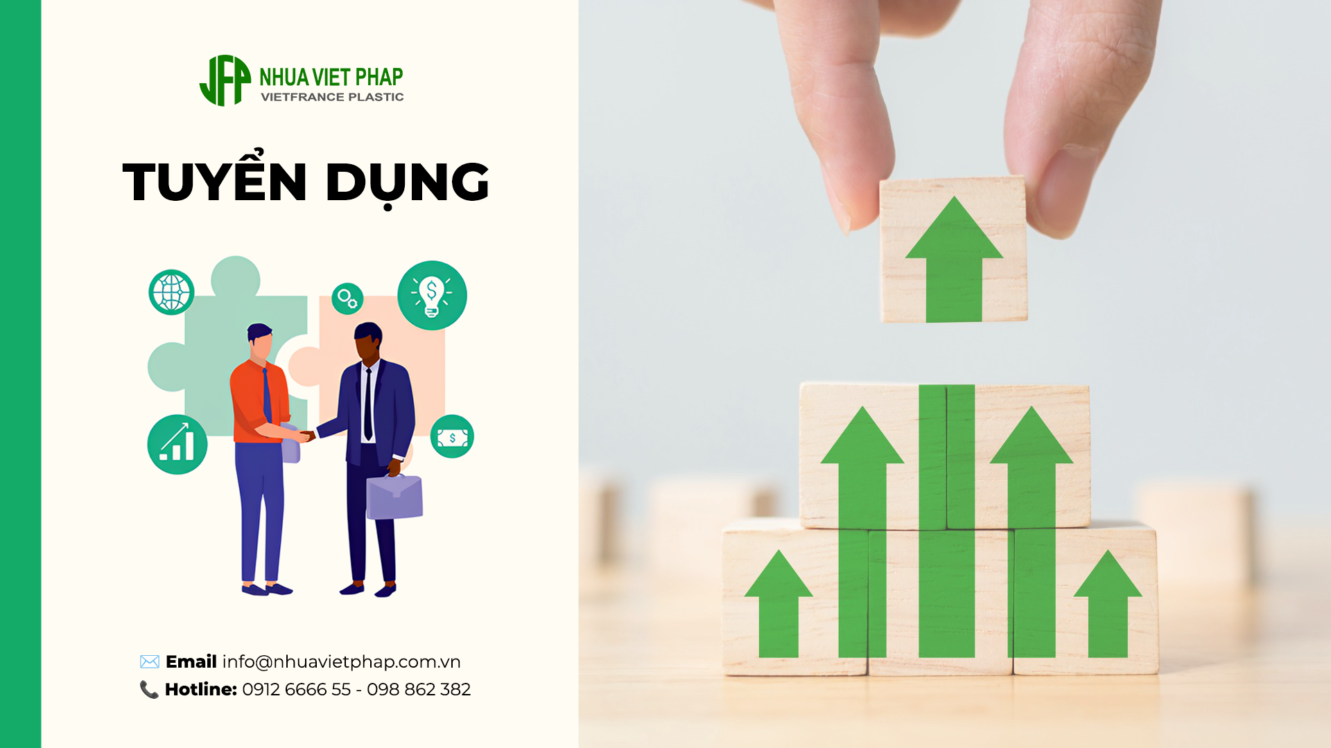 Nhựa Việt Pháp tuyển dụng