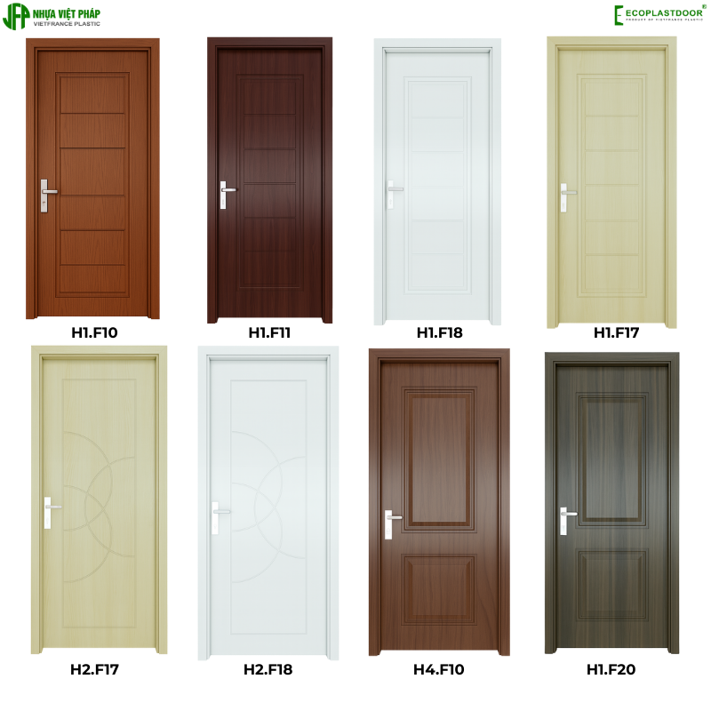 cửa gỗ nhựa thông phòng composite