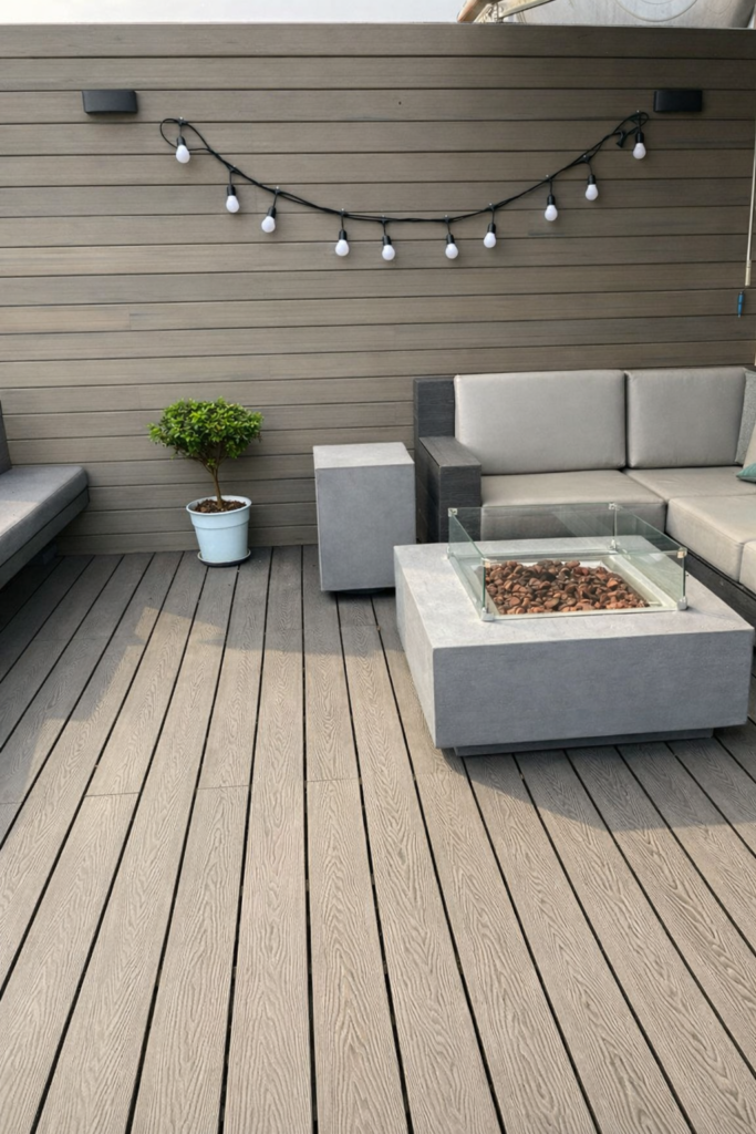 sàn gỗ nhựa ngoài trời