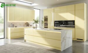 Hình ảnh ưu điểm của tủ bếp inox Nhựa Việt Pháp