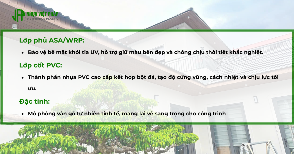 tấm ốp gỗ nhựa ASA