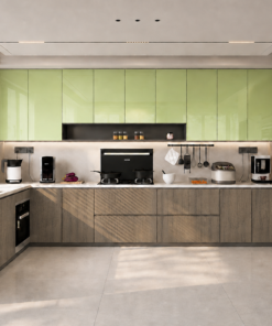 Tủ bếp inox cao cấp dòng Legacy Nhựa Việt Pháp