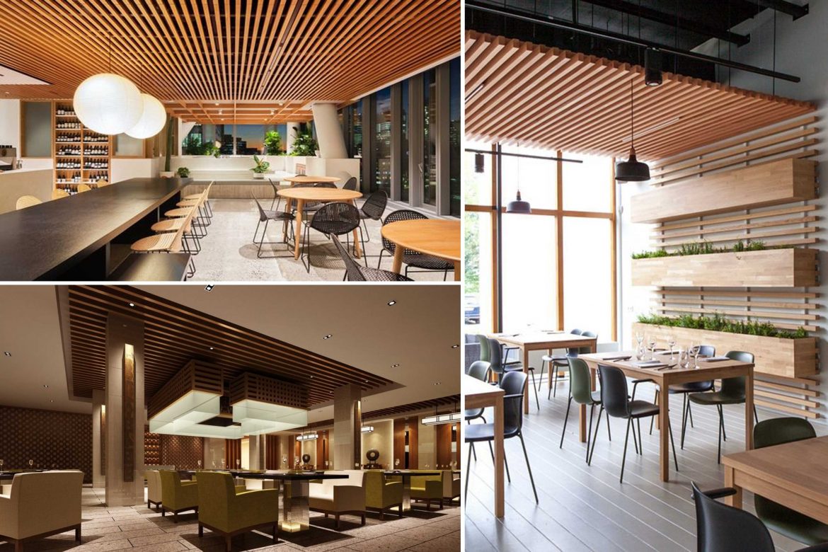 Trang trí nhà hàng, tiệm cafe bằng gỗ nhựa sinh thái WPVC - Nhựa ...