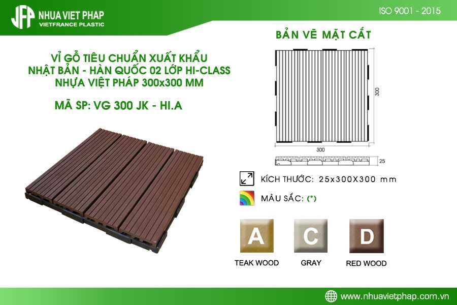 Nhựa Việt Pháp Gỗ nhựa Nhựa Việt Pháp