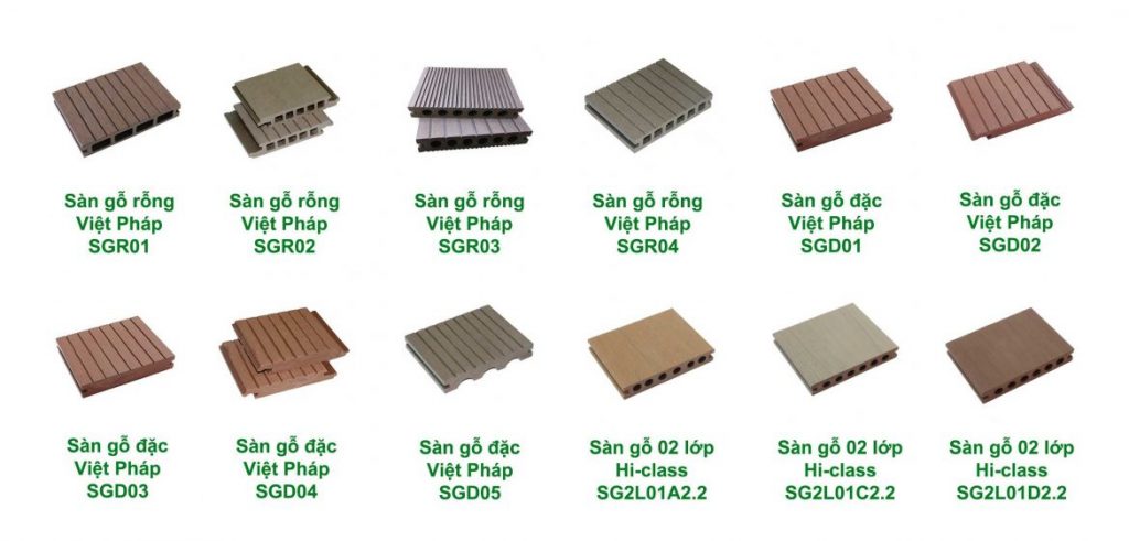 Nhựa Việt Pháp Gỗ nhựa Nhựa Việt Pháp