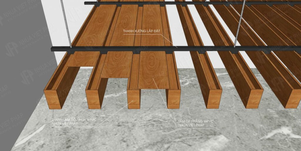 Nhựa Việt Pháp Gỗ nhựa Nhựa Việt Pháp