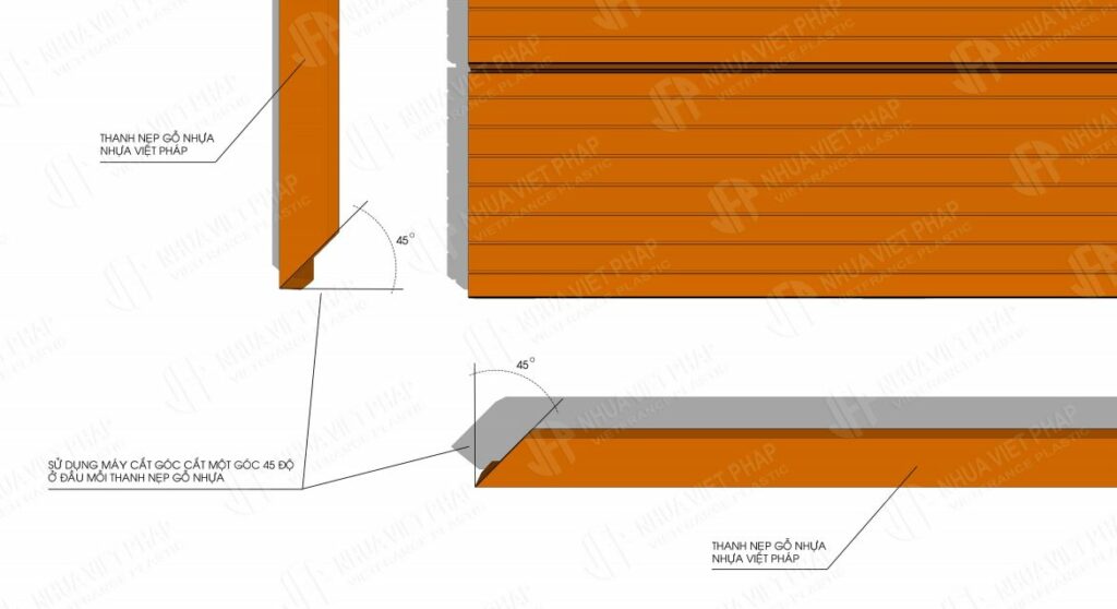 Nhựa Việt Pháp Gỗ nhựa Nhựa Việt Pháp