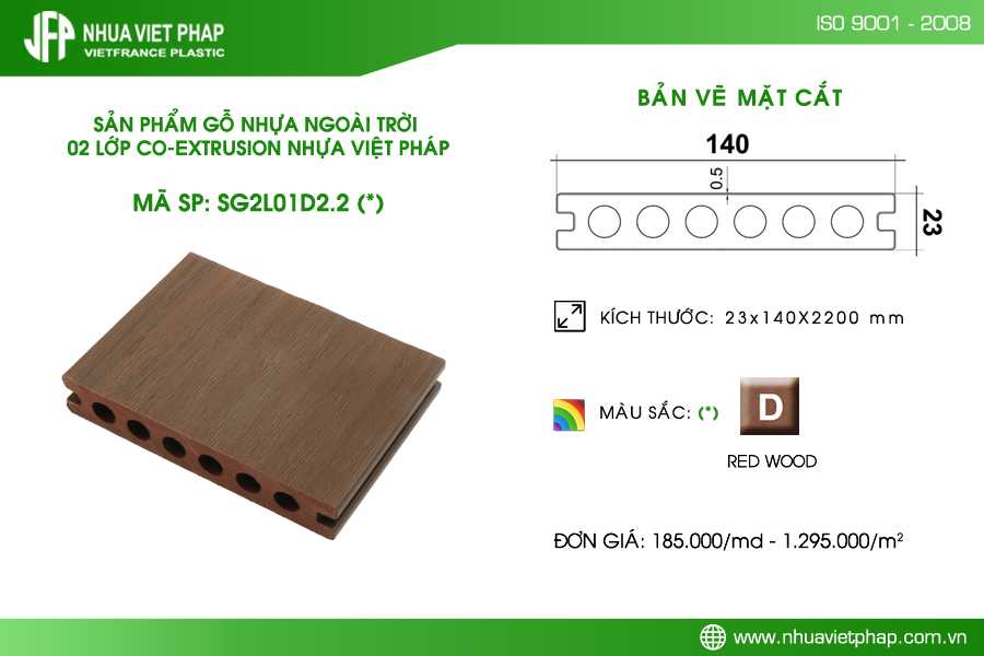 Nhựa Việt Pháp Gỗ nhựa Nhựa Việt Pháp